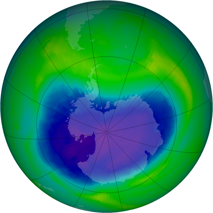 Ozone Map 1987-10-31